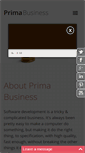 Mobile Screenshot of primabusinessuk.com