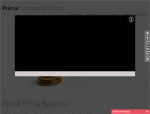 Tablet Screenshot of primabusinessuk.com